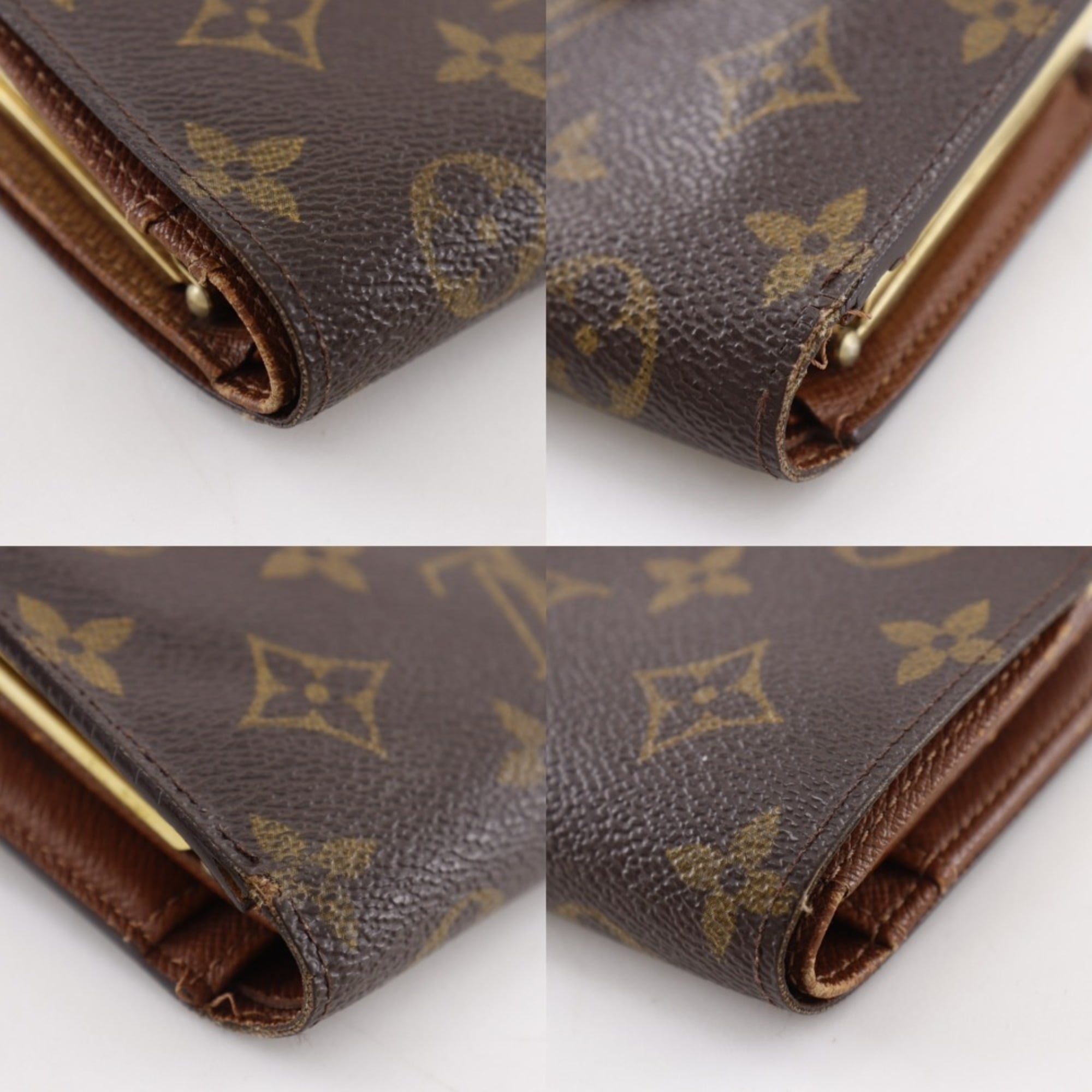 Louis Vuitton Brown Monogram Canvas Wallet