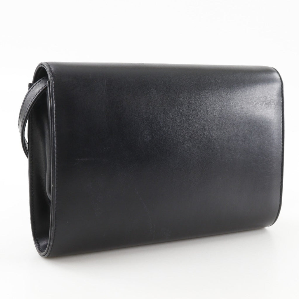 Gucci Black Leather Shoulder Bag (Pre-Owned)
