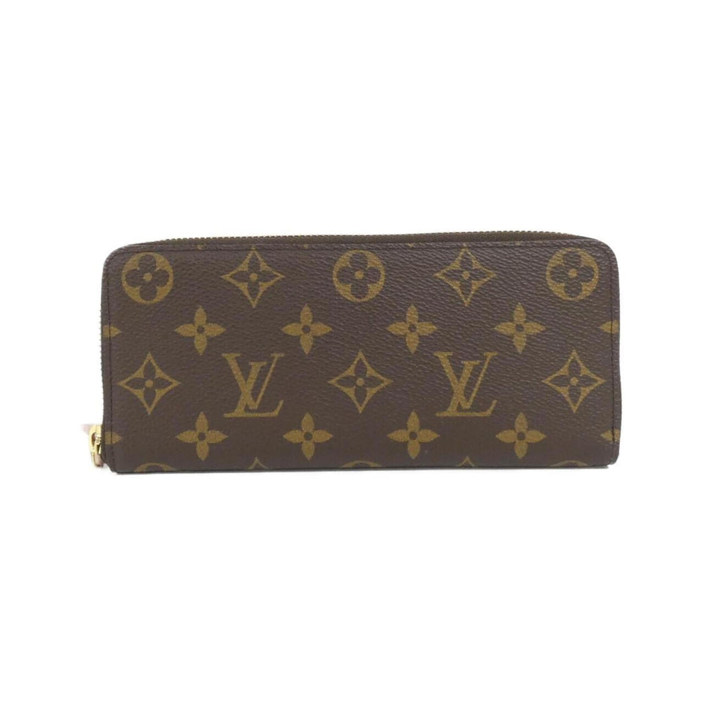 Louis Vuitton Marron Rose Ballerine Coated Canvas Long Wallet