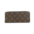 Louis Vuitton Marron Rose Ballerine Coated Canvas Long Wallet