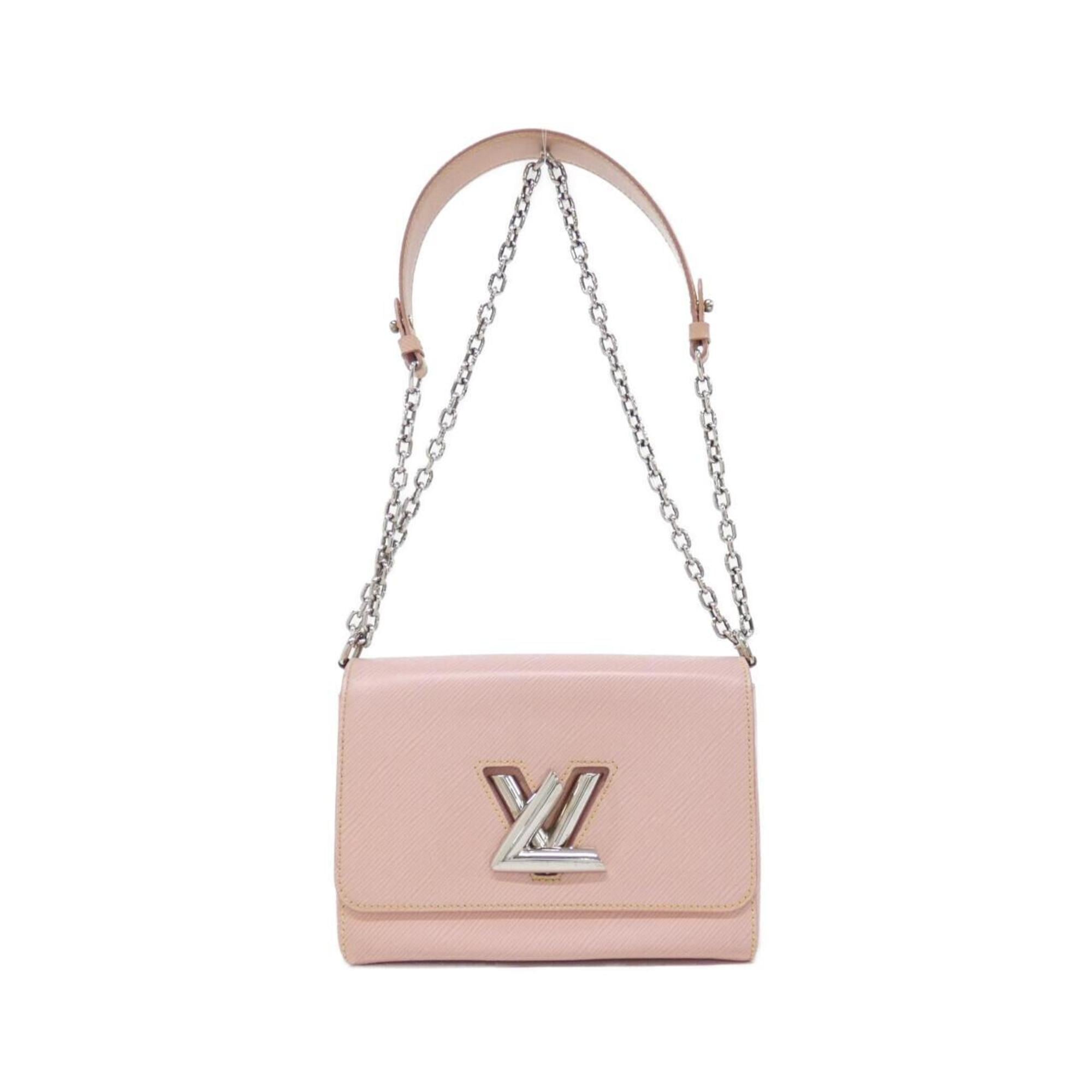 Louis Vuitton Pink Leather Shoulder Bag