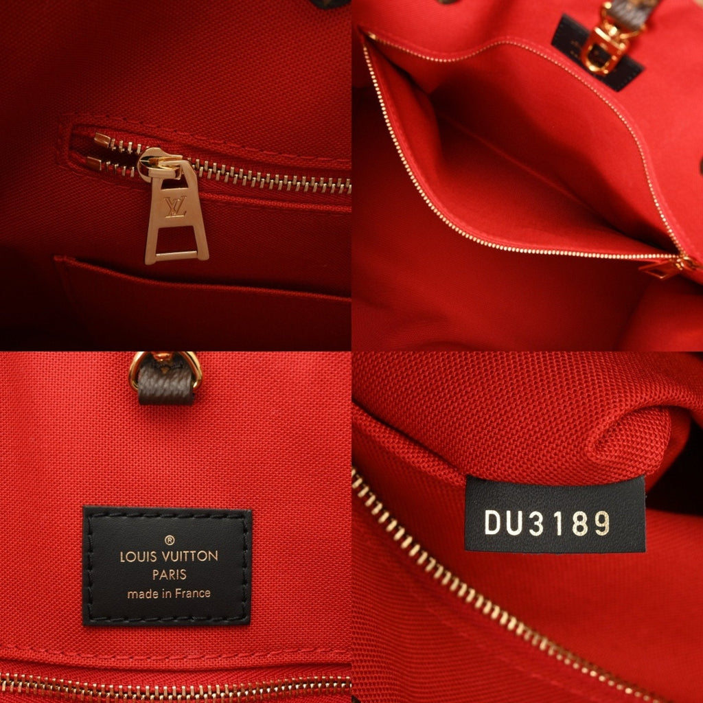 Louis Vuitton Brown Monogram Canvas Handbag
