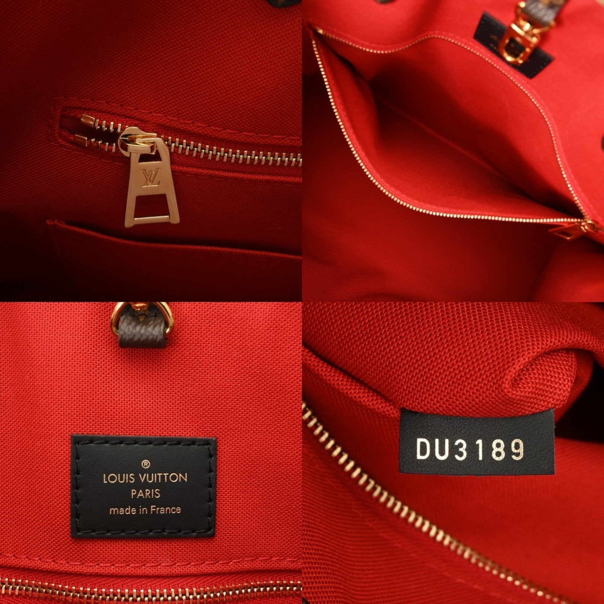 Louis Vuitton Brown Monogram Canvas Handbag