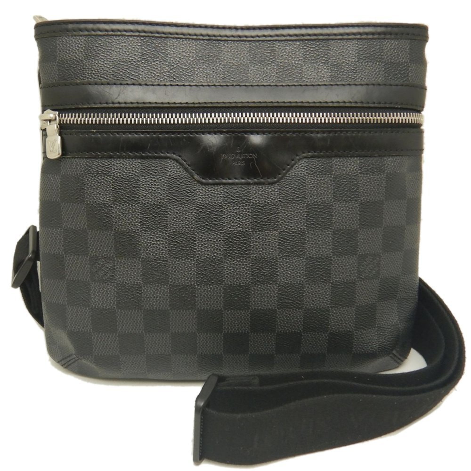Louis Vuitton Noir Pvc Shoulder Bag