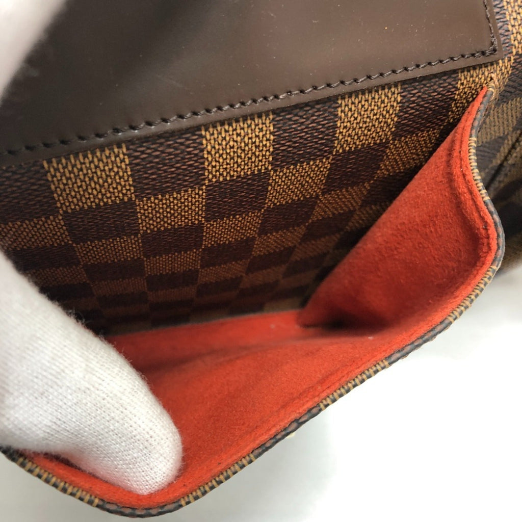 Louis Vuitton Ebene Damier Canvas Handbag Tote Bag