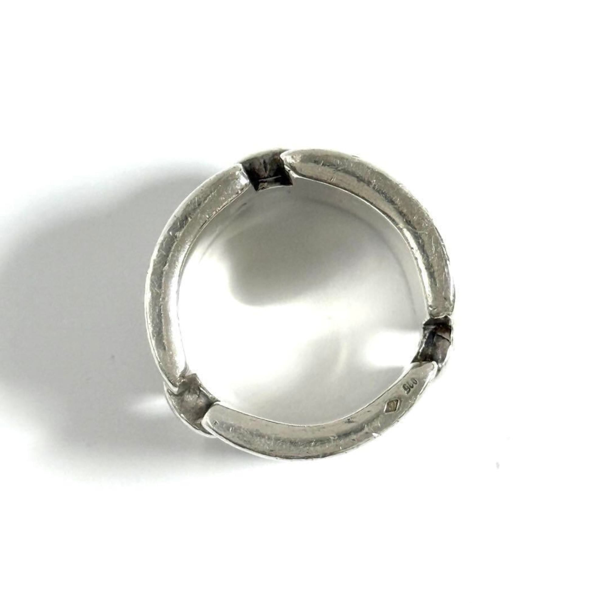 Chanel Silver 925 Band Ring