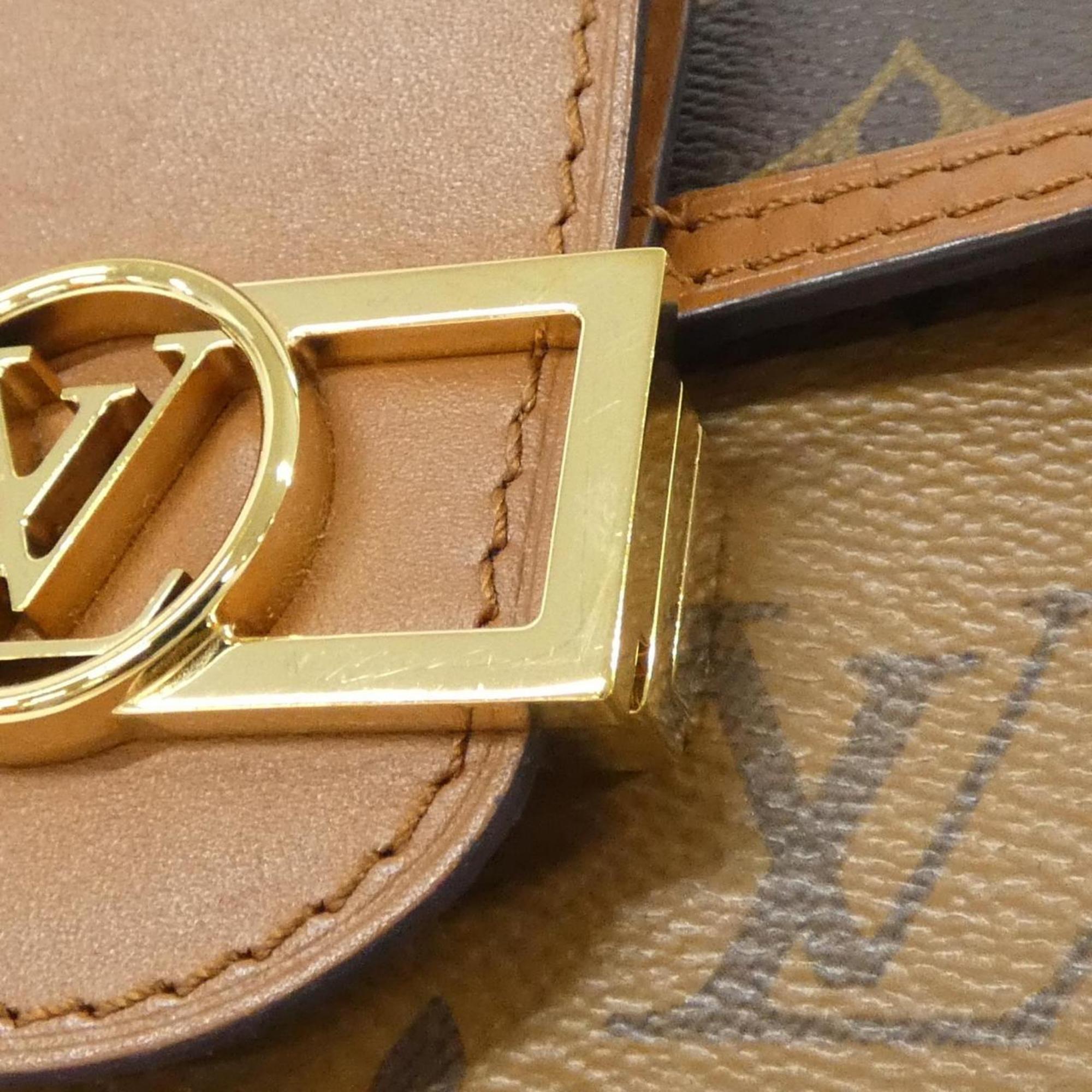 Louis Vuitton Marron Monogram Reverse Monogram Reverse Shoulder Bag