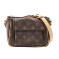 Louis Vuitton Brown Pvc Leather Shoulder Bag