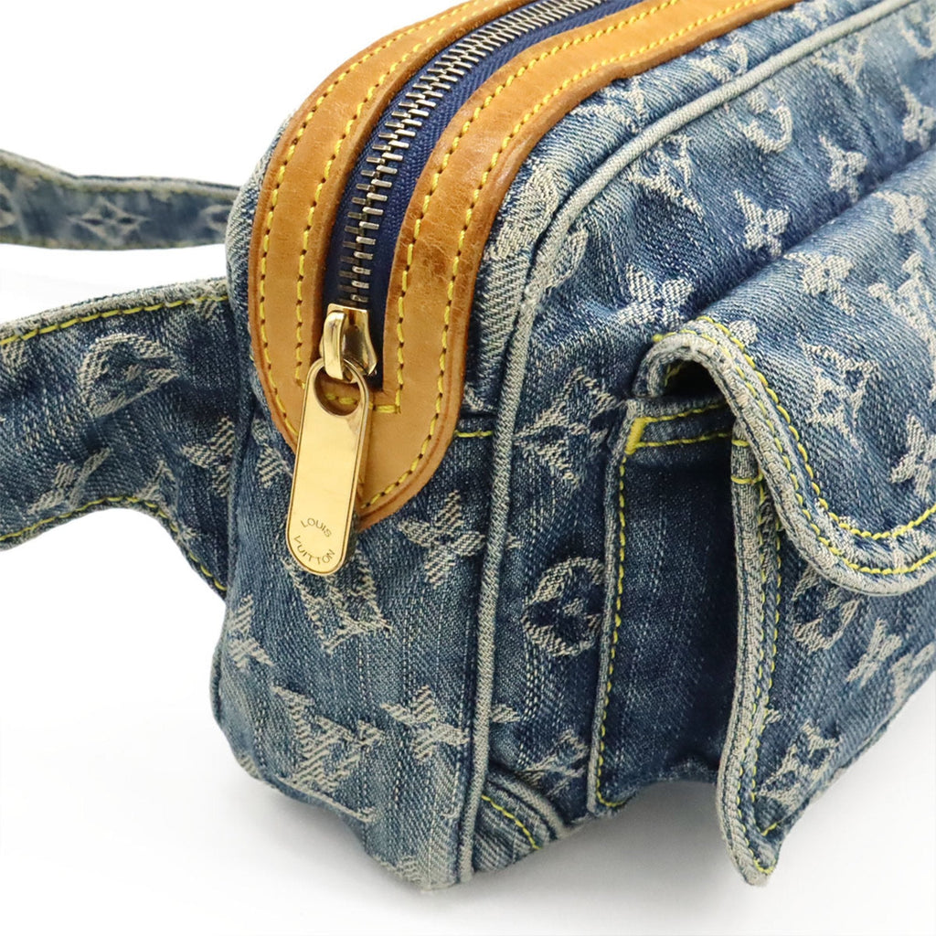 Louis Vuitton Blue Monogram Monogram Denim Fanny Pack Shoulder Bag
