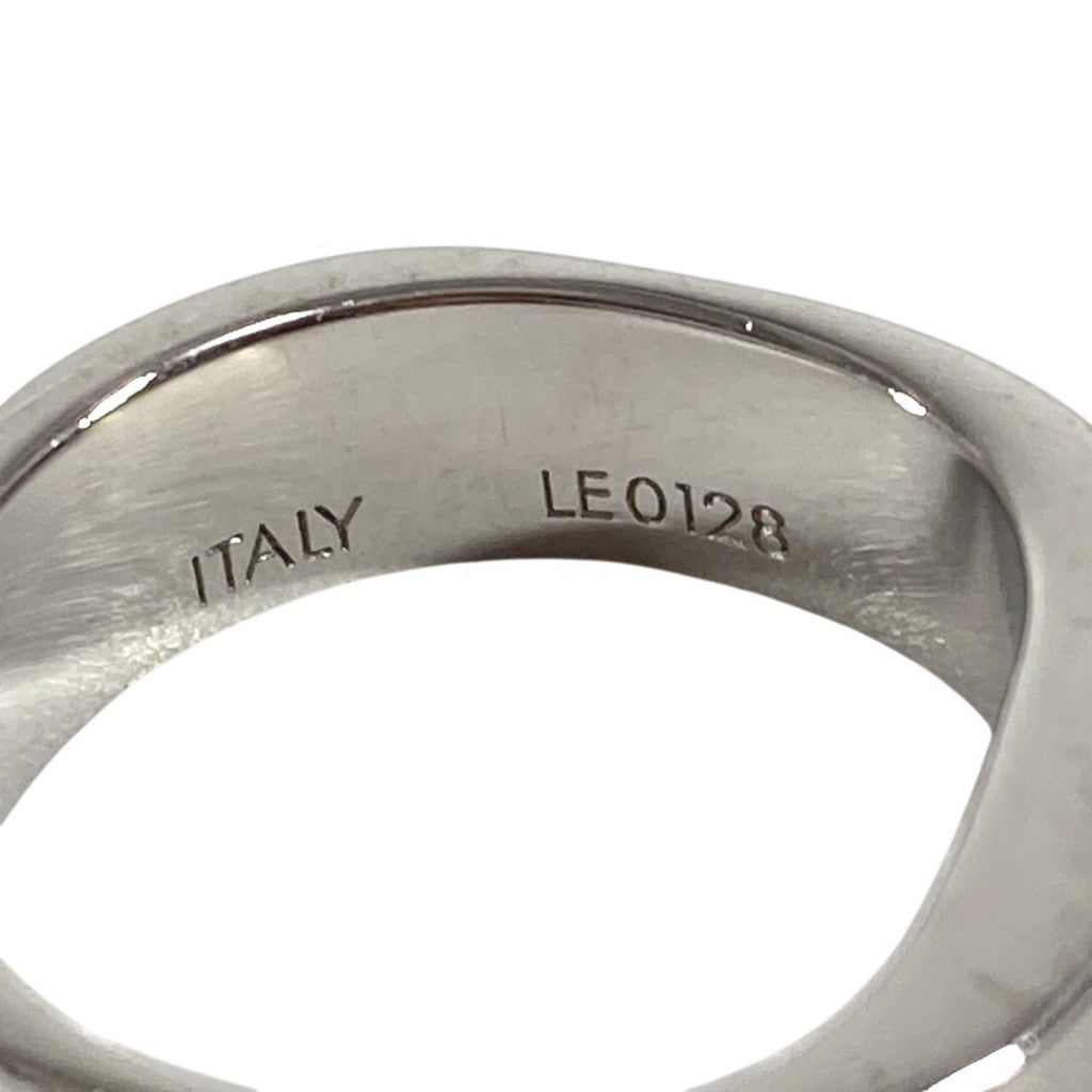 Louis Vuitton Gold Silver Metal Band Ring