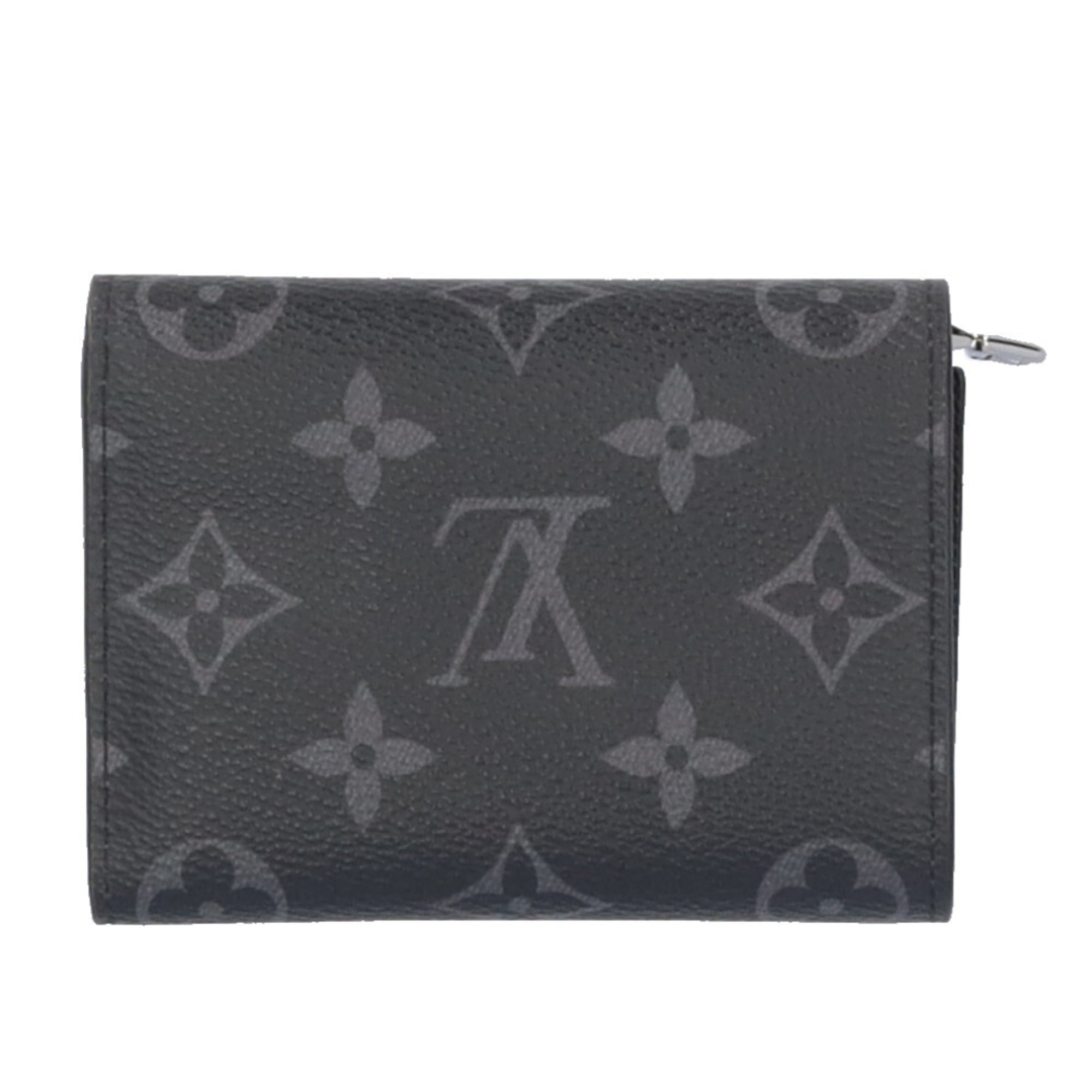 Louis Vuitton Black Monogram Eclipse Wallet (Tri-Fold)