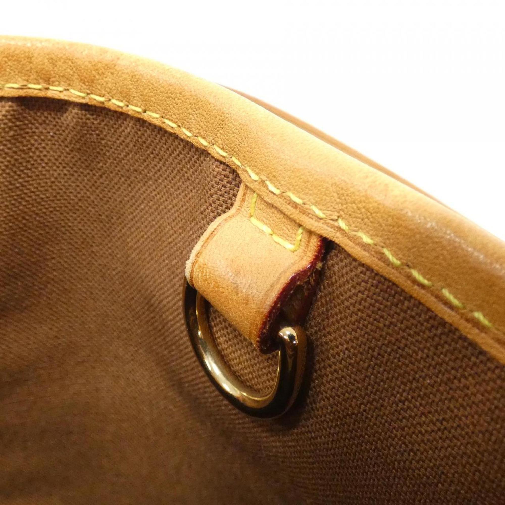 Louis Vuitton Marron Coated Canvas Shoulder Bag