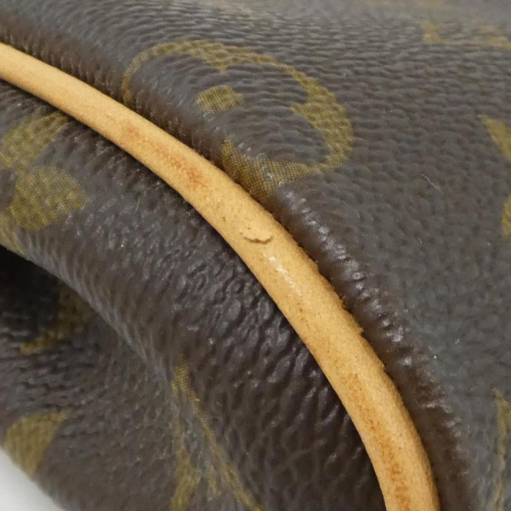 Louis Vuitton Brown Coated Canvas Shoulder Bag