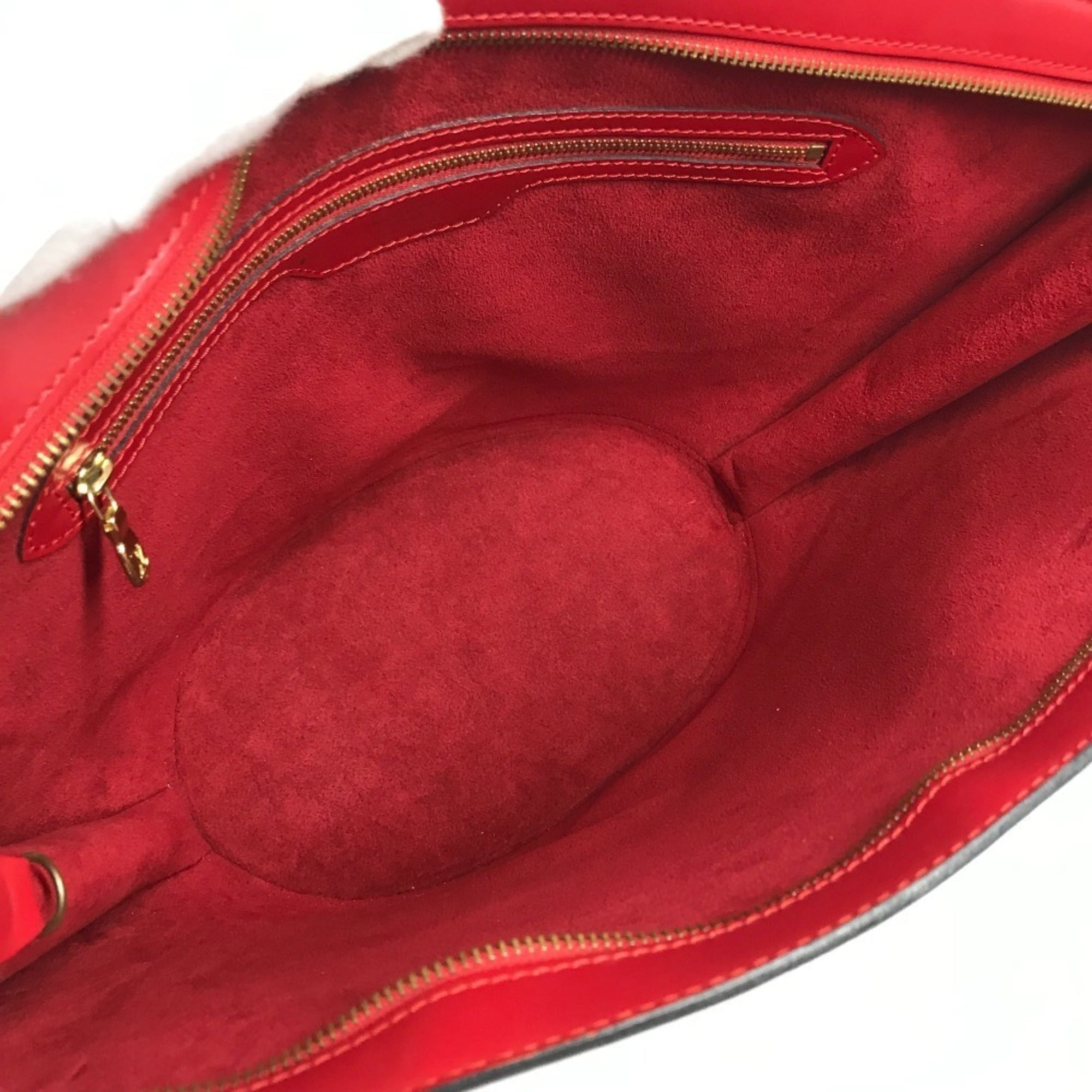 Louis Vuitton Castilian Red Red Color Epi Leather Shoulder Bag