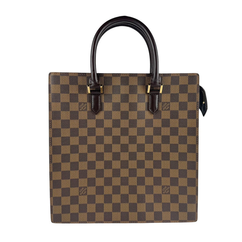 Louis Vuitton Ebene Damier Canvas Handbag