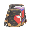 Louis Vuitton Marron Coated Canvas Shoulder Bag