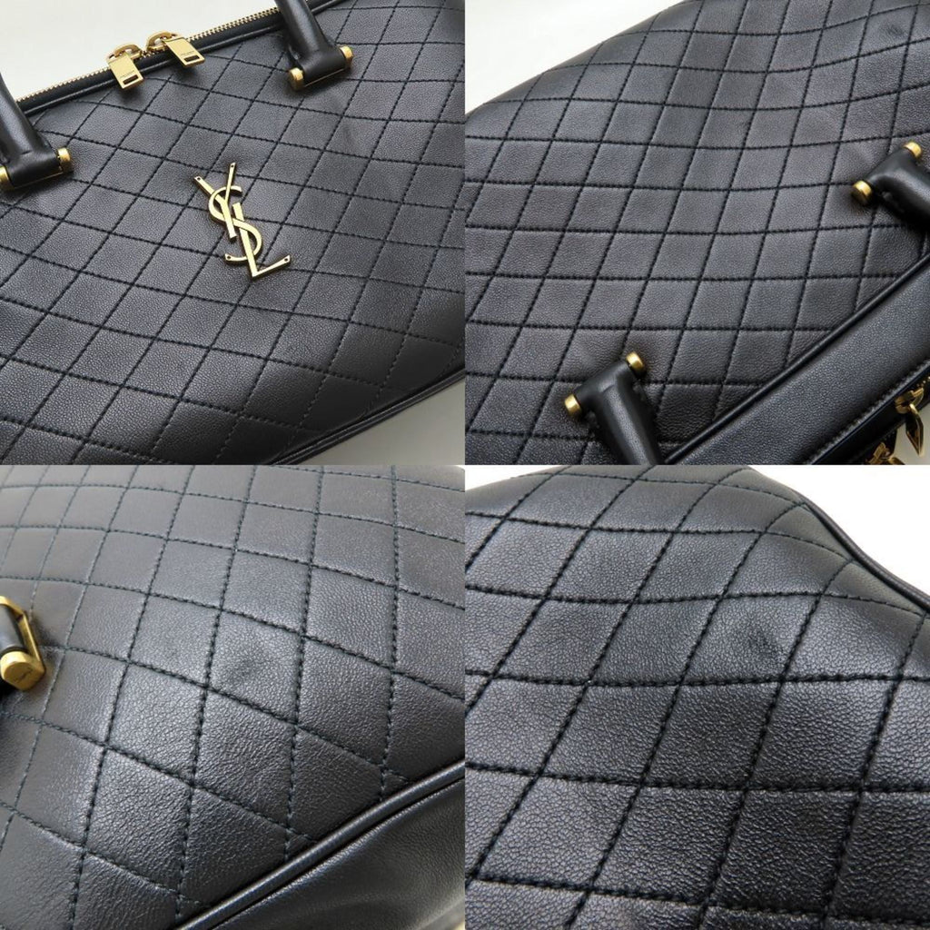 Yves Saint Laurent Black Leather Handbag (Pre-Owned)