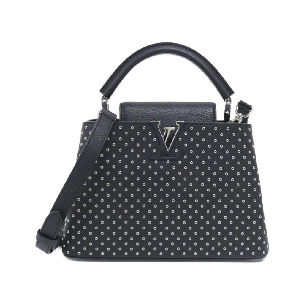 Louis Vuitton Black Leather Handbag