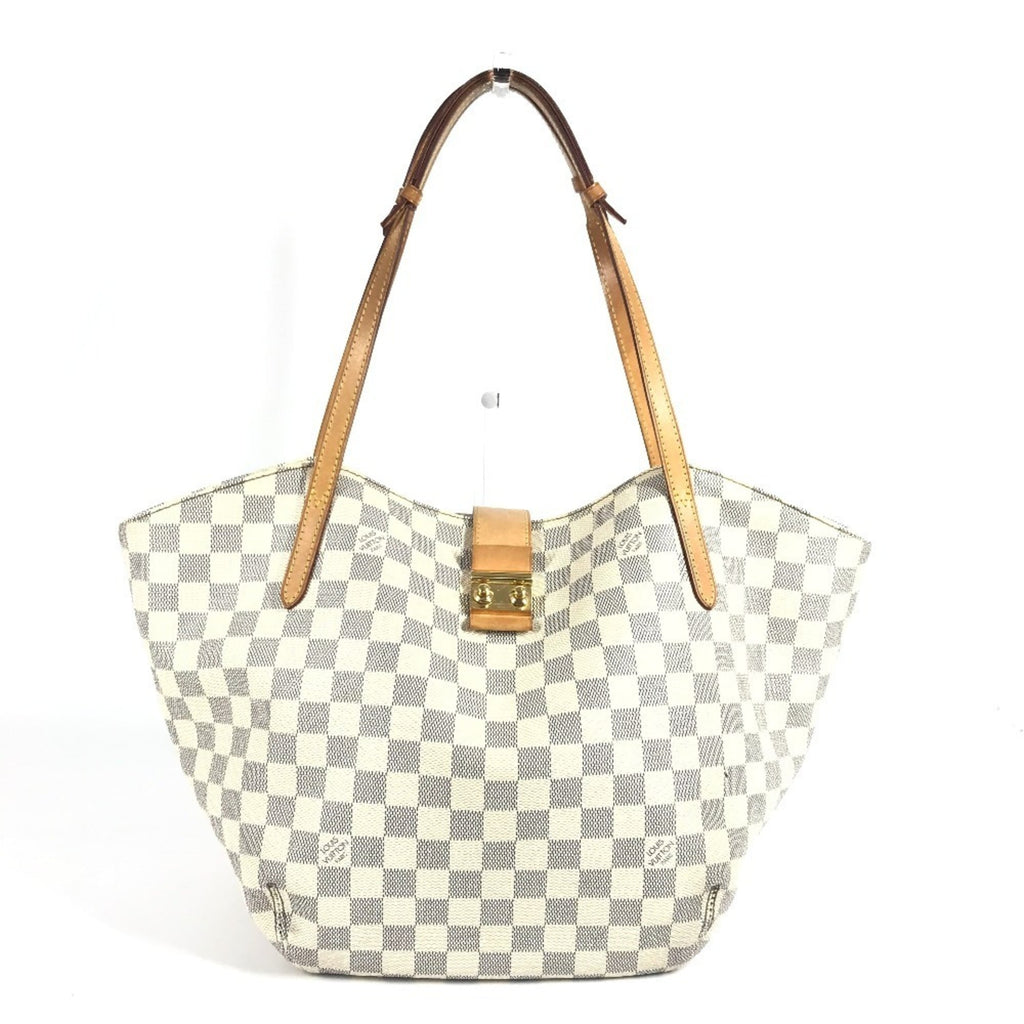 Louis Vuitton Damier Azur White Damier Azur Shoulder Bag Tote Bag