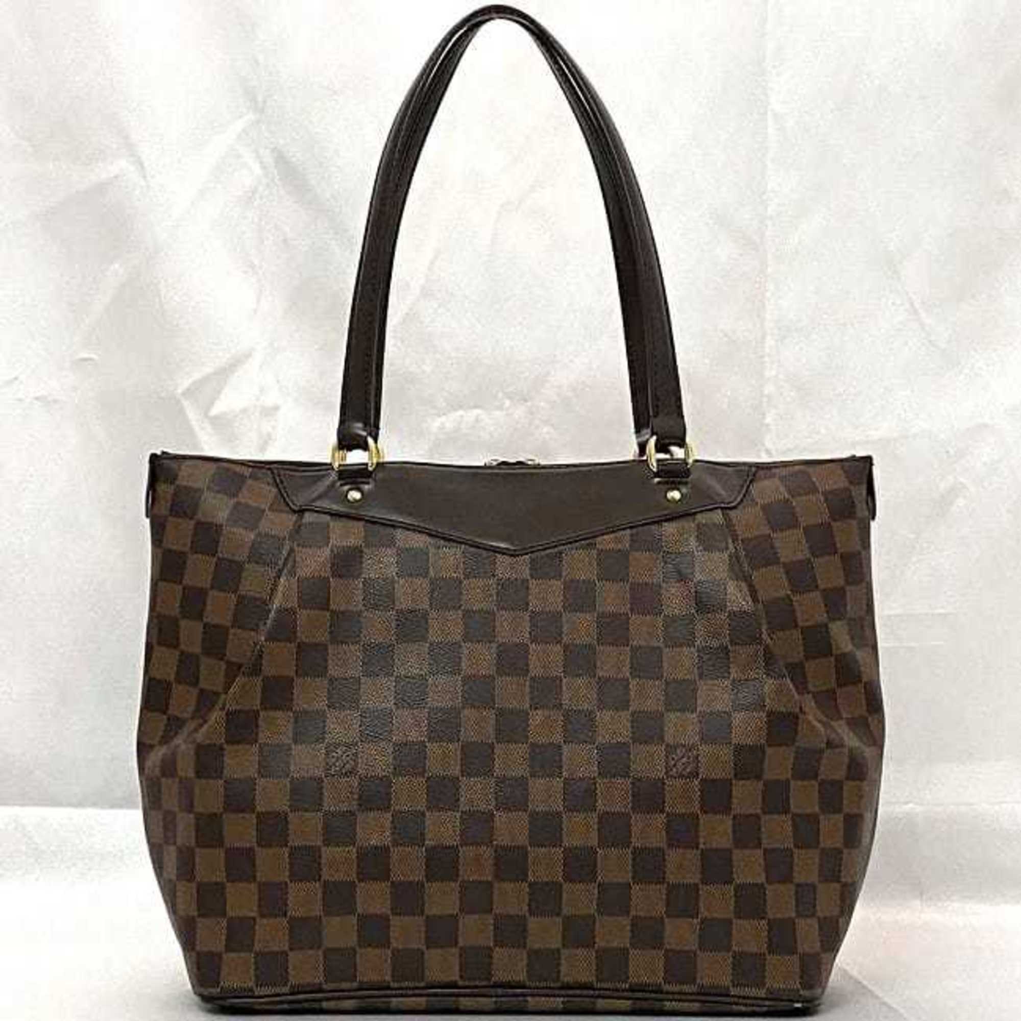 Louis Vuitton Brown Damier Canvas Ebene Damier Canvas Tote Bag