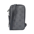 Louis Vuitton Monogram Eclipse Black Gris Coated Canvas Shoulder Bag