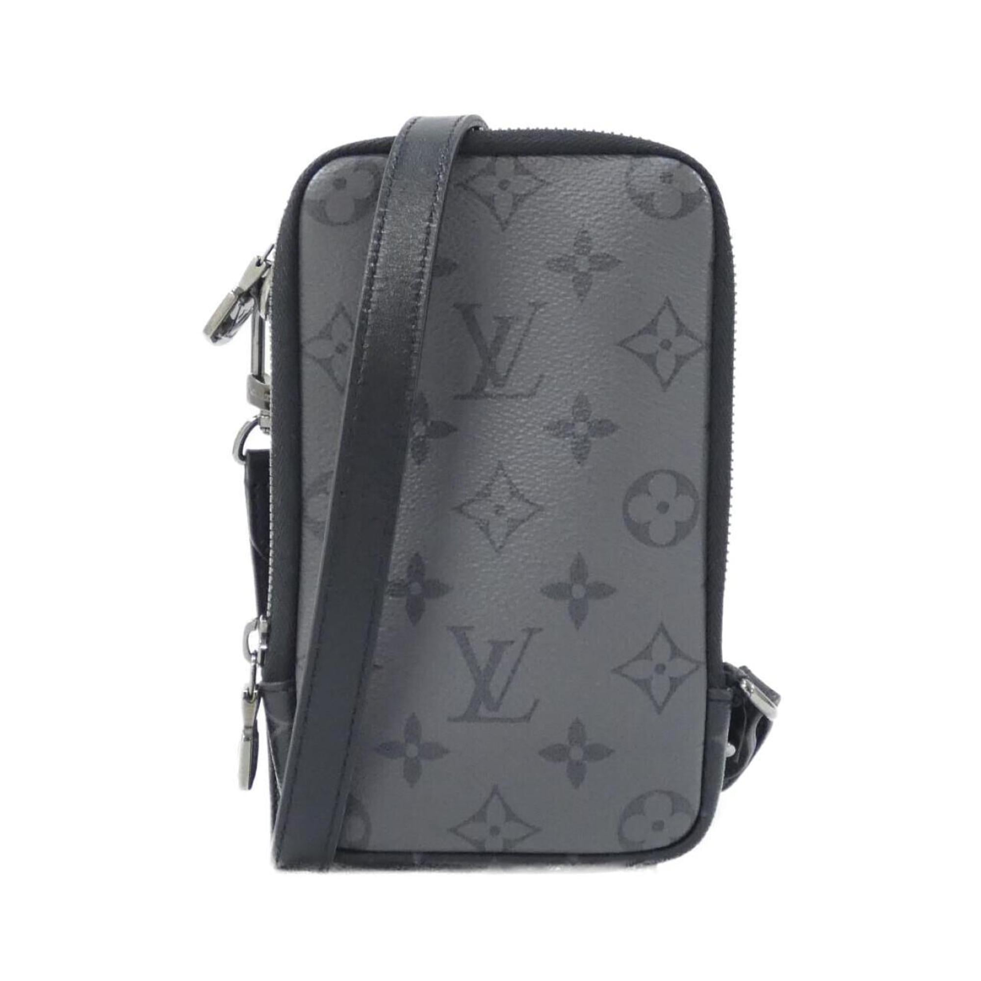Louis Vuitton Monogram Eclipse Black Gris Coated Canvas Shoulder Bag