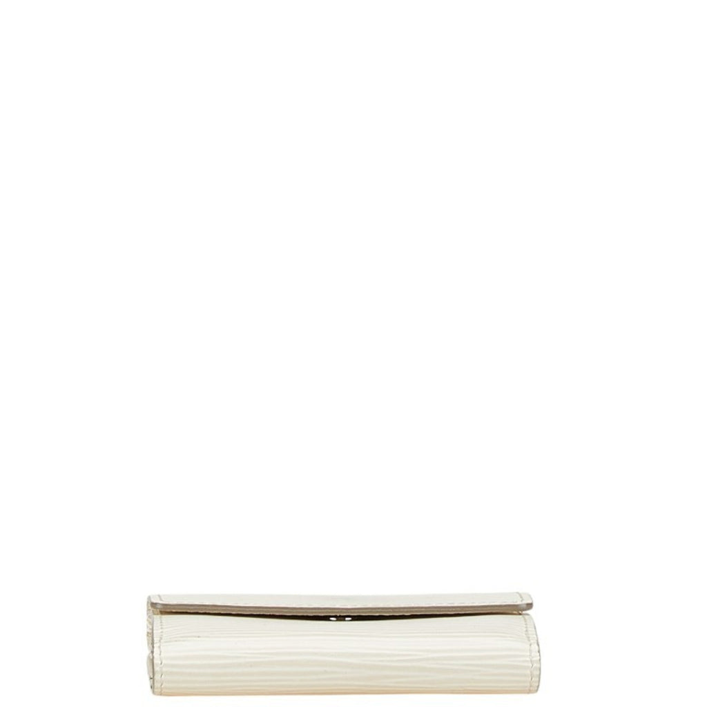 Louis Vuitton Lv Off White White Leather Coin Purse/Coin Case