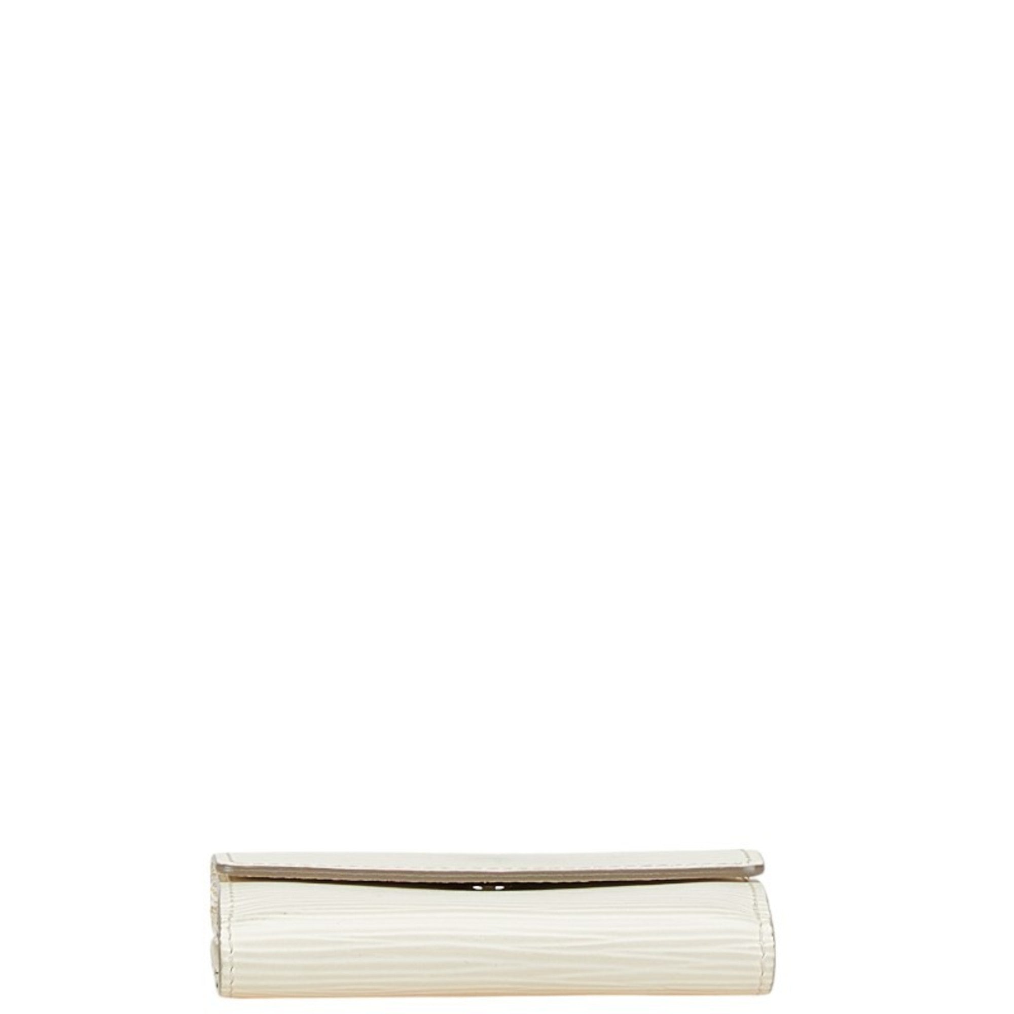 Louis Vuitton Lv Off White White Leather Coin Purse/Coin Case