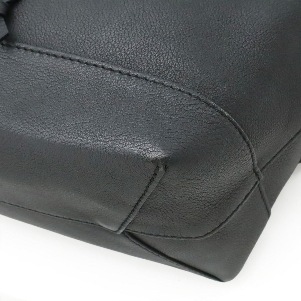 Louis Vuitton Noir Leather Backpack