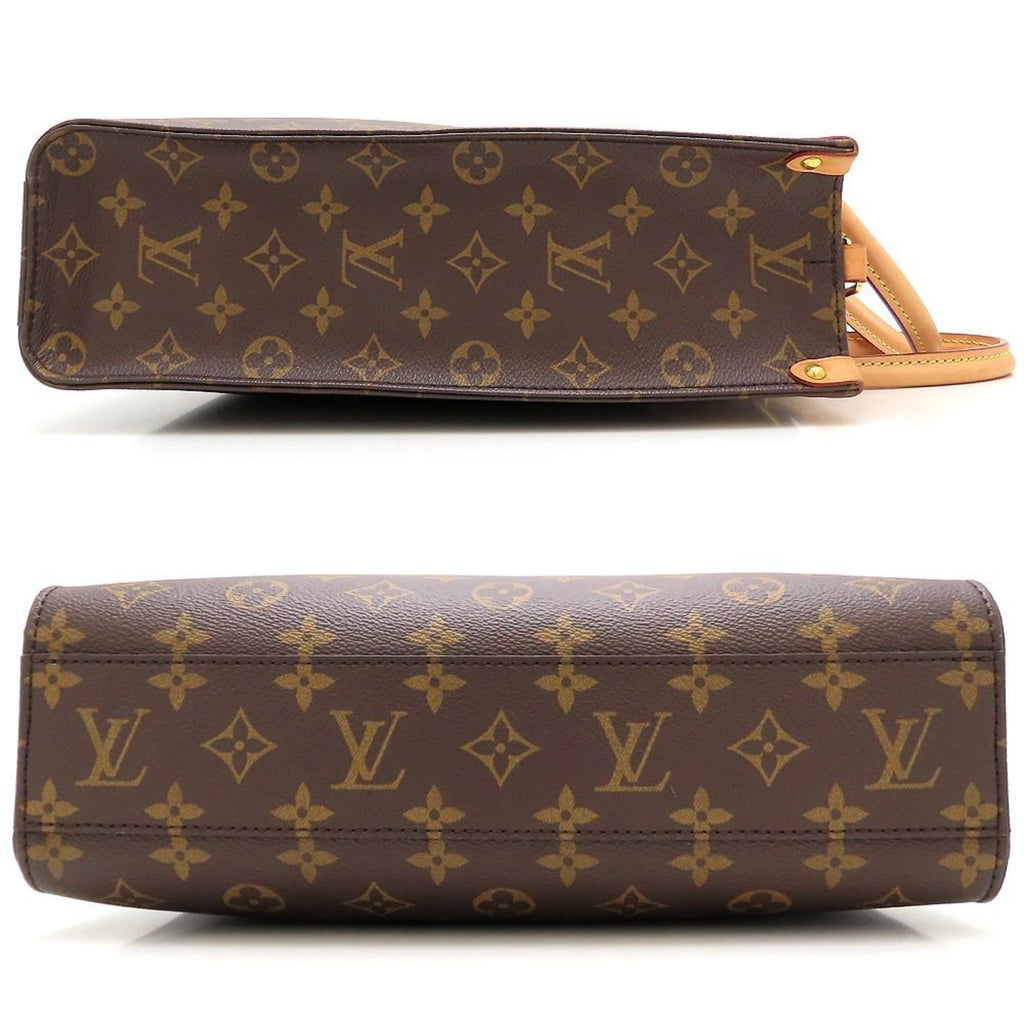 Louis Vuitton Monogram Brown Canvas Tote Bag