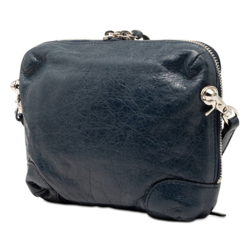 Balenciaga Blue Leather Shoulder