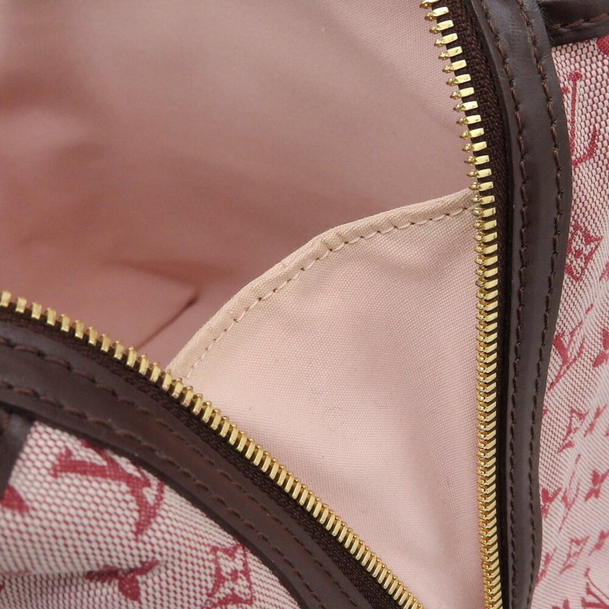 Louis Vuitton Monogram Mini Cerise Cherry Red Color Canvas Handbag