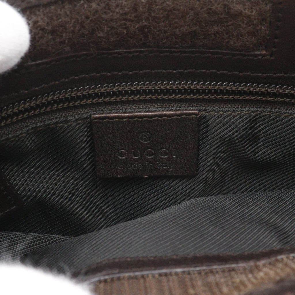 Gucci Brown Gg Canvas Shoulder Bag (Pre-Owned)