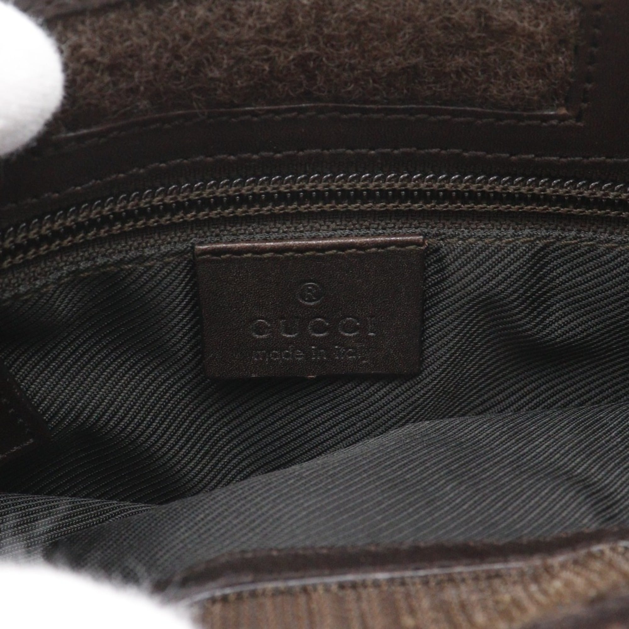 Gucci Brown Gg Canvas Shoulder Bag (Pre-Owned)