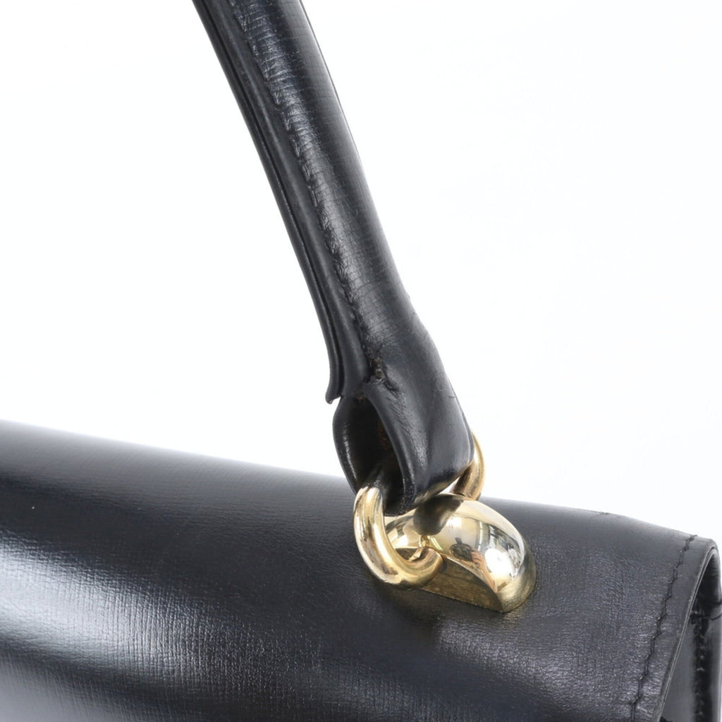 Gucci Black Leather Handbag (Pre-Owned)