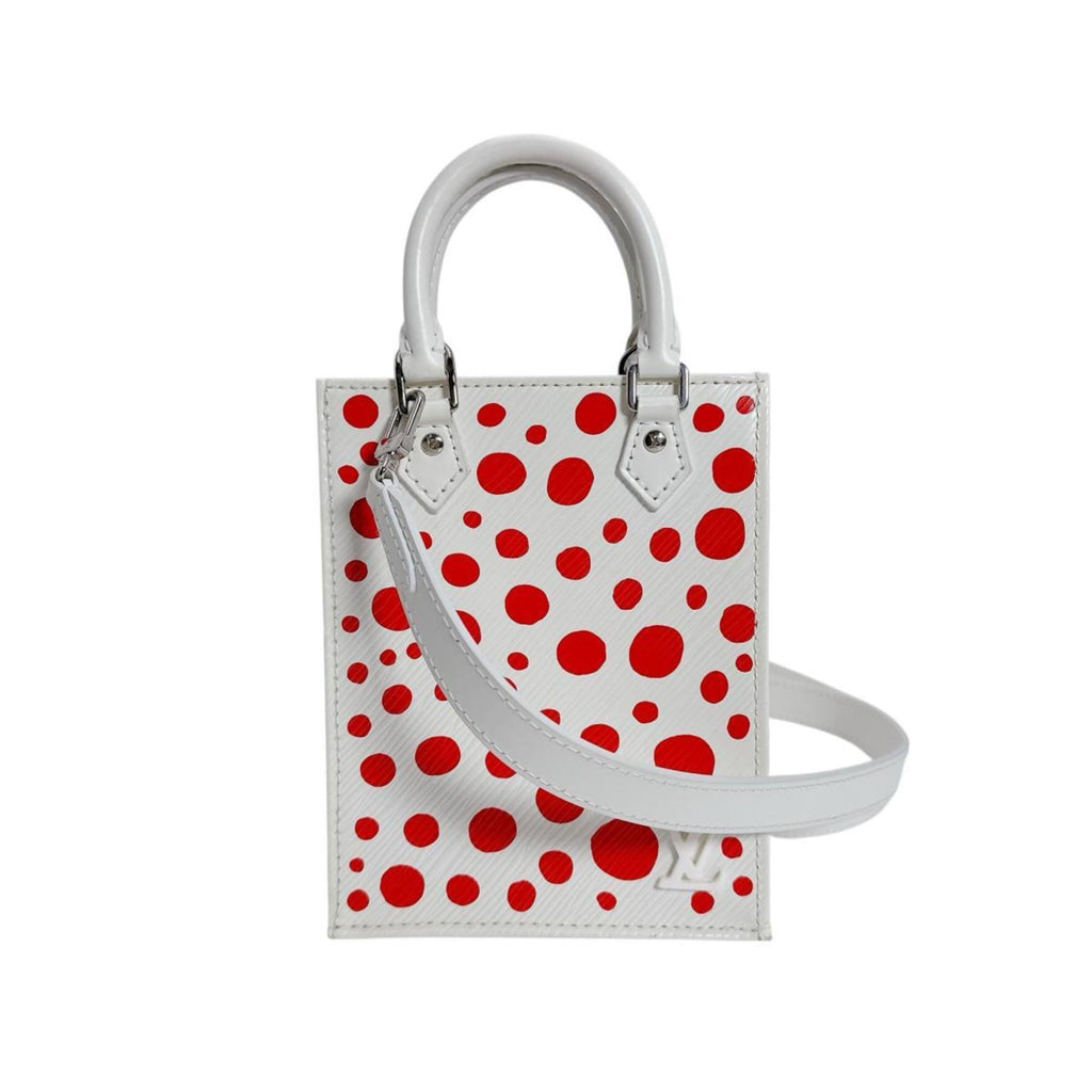 Louis Vuitton White Epi Leather Handbag Shoulder Bag