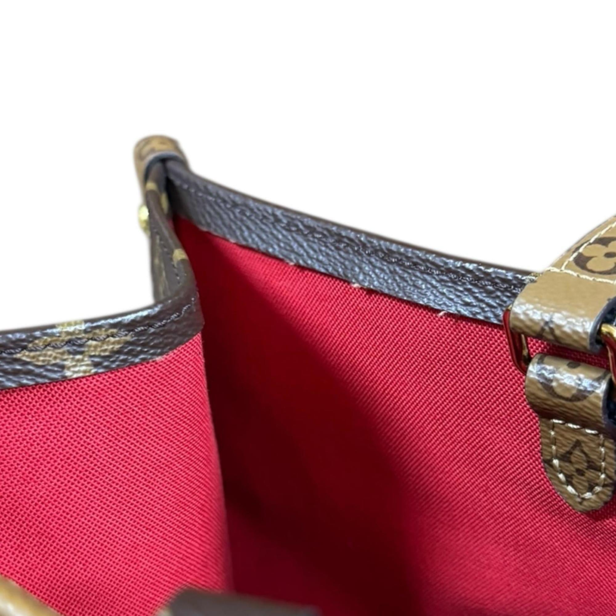 Louis Vuitton Monogram Brown Monogram Monogram Reverse Monogram Monogram Reverse Shoulder Bag