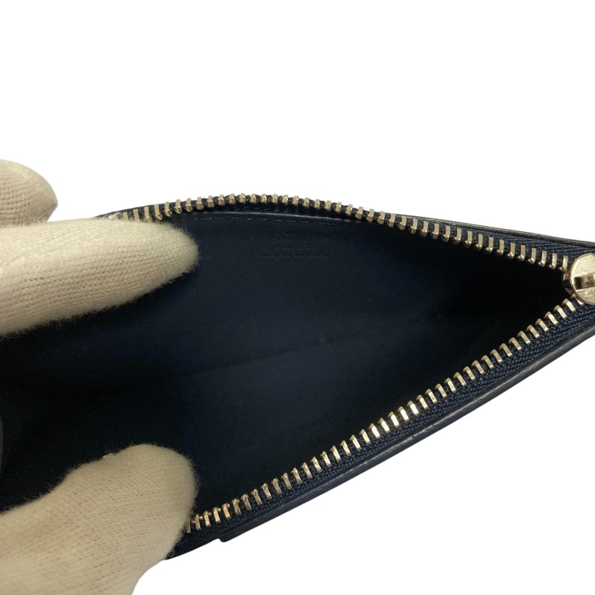 Louis Vuitton Navy Coin Purse/Coin Case