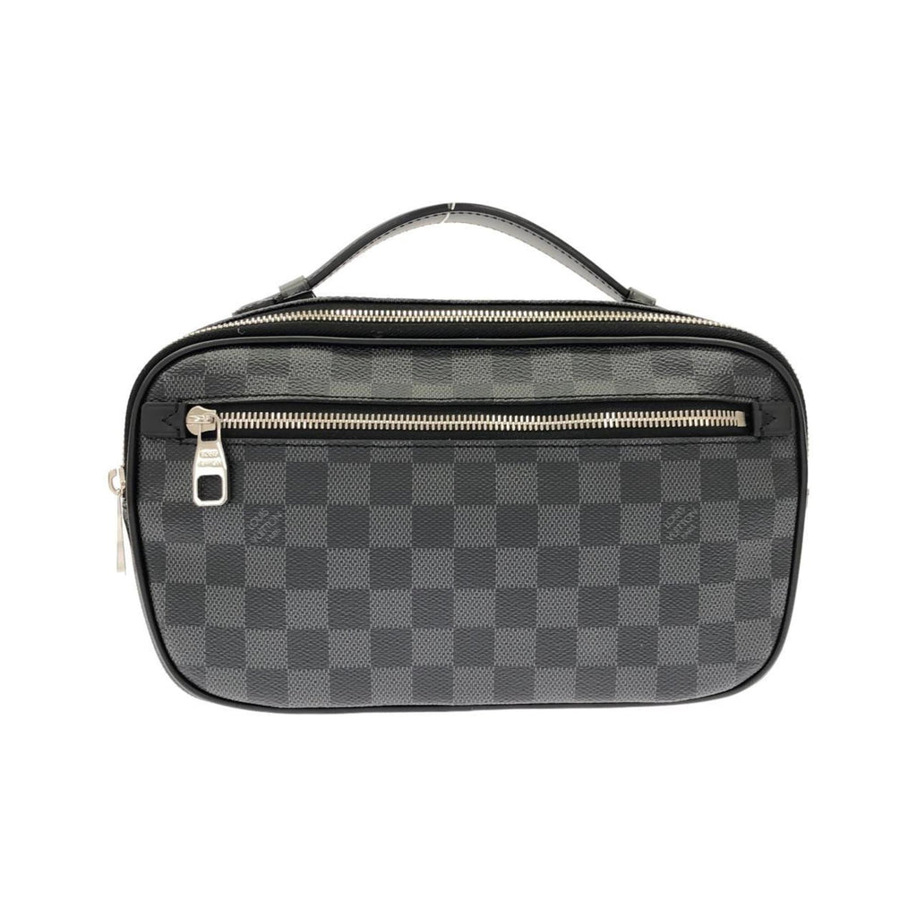Louis Vuitton Graphite Coated Canvas Shoulder Bag