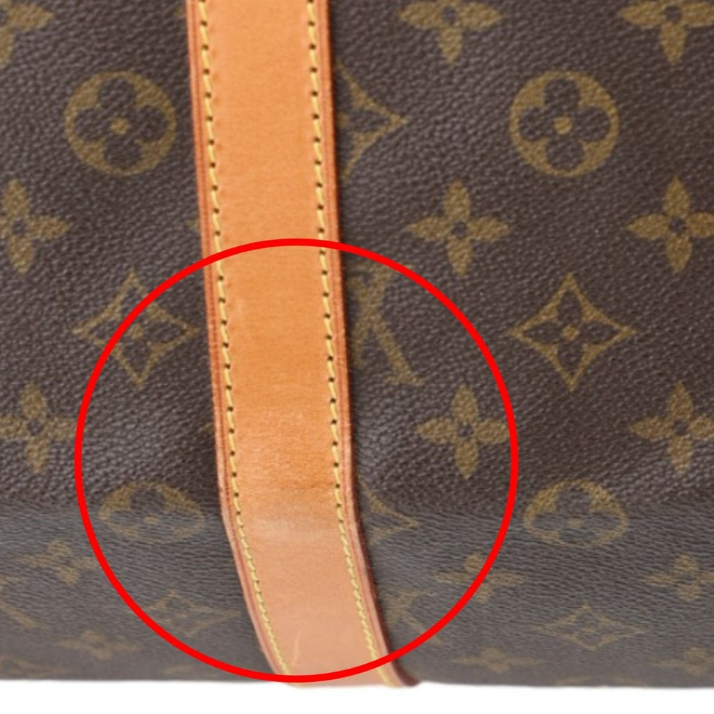 Louis Vuitton Brown Monogram Canvas Boston Bag