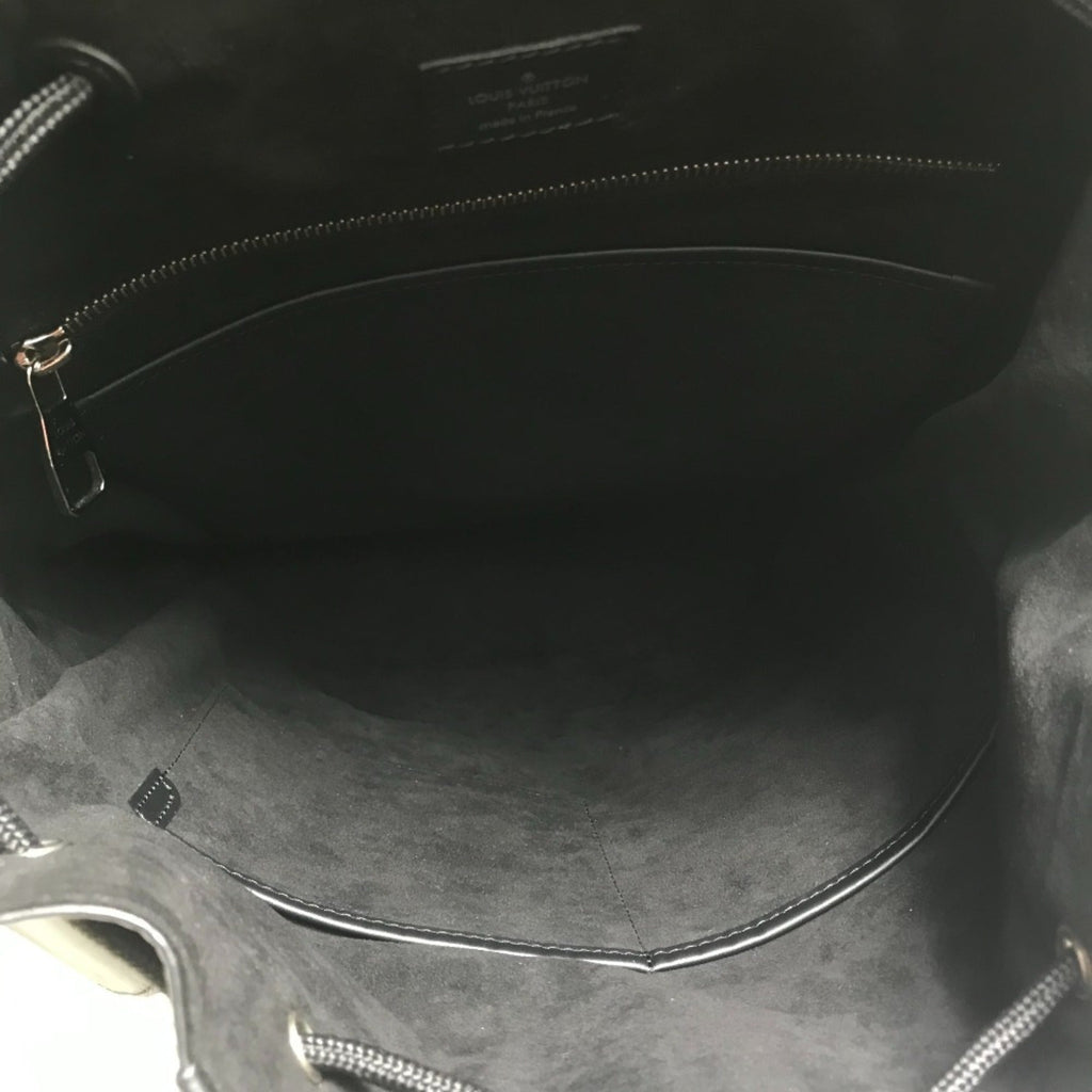 Louis Vuitton Black Epi Leather Backpack