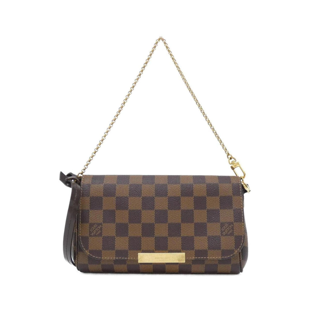 Louis Vuitton Ebene Coated Canvas Shoulder Bag