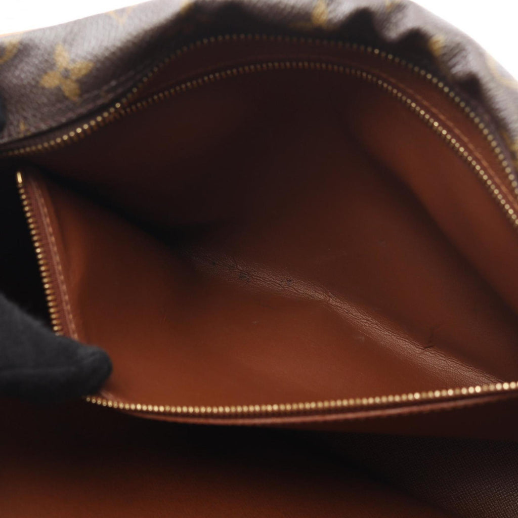 Louis Vuitton Brown Coated Canvas Pvc Monogram Leather Shoulder Bag