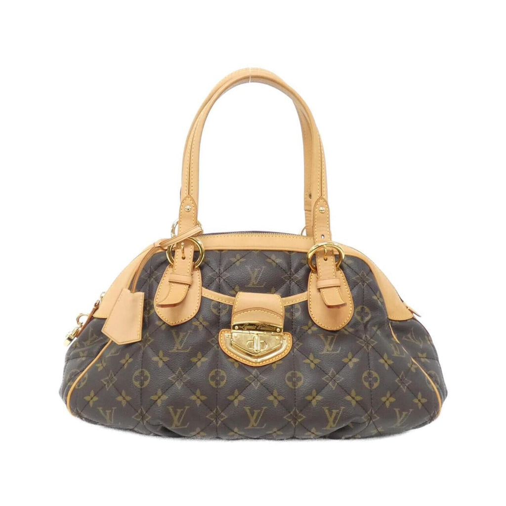 Louis Vuitton Marron Coated Canvas Handbag
