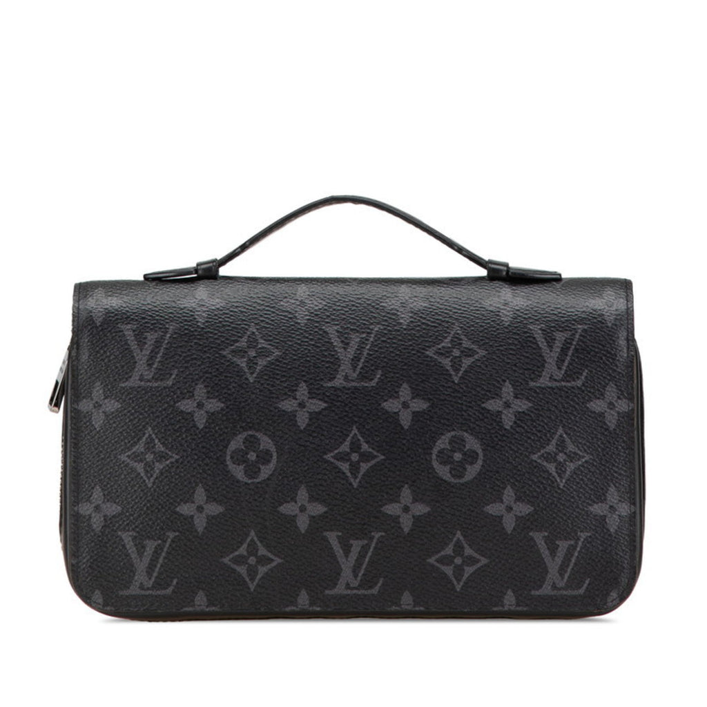 Louis Vuitton Black Pvc Leather Long Wallet