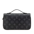 Louis Vuitton Black Pvc Leather Long Wallet