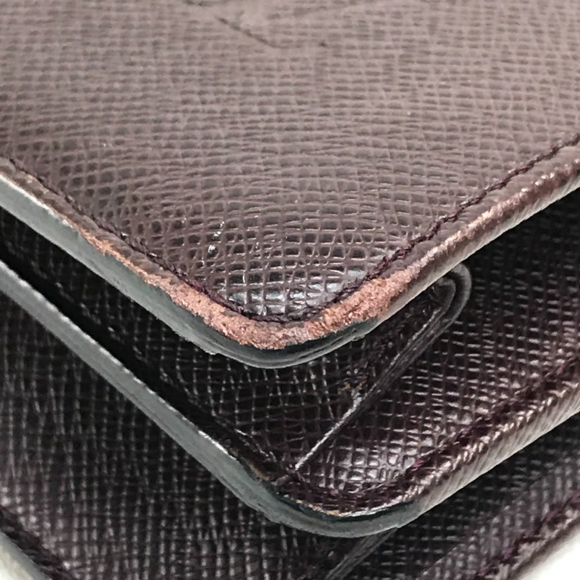 Louis Vuitton Brown Leather Briefcase