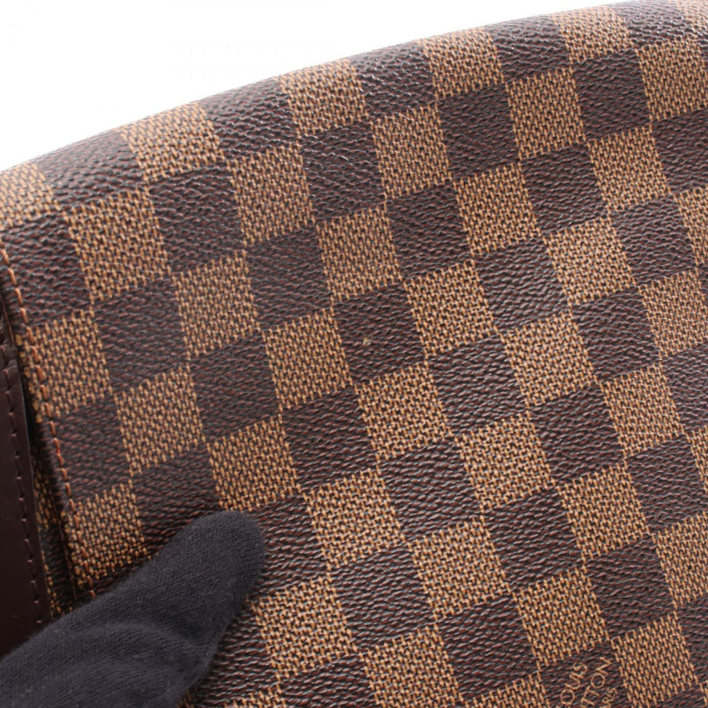 Louis Vuitton Brown Damier Canvas Coated Canvas Leather Shoulder Bag
