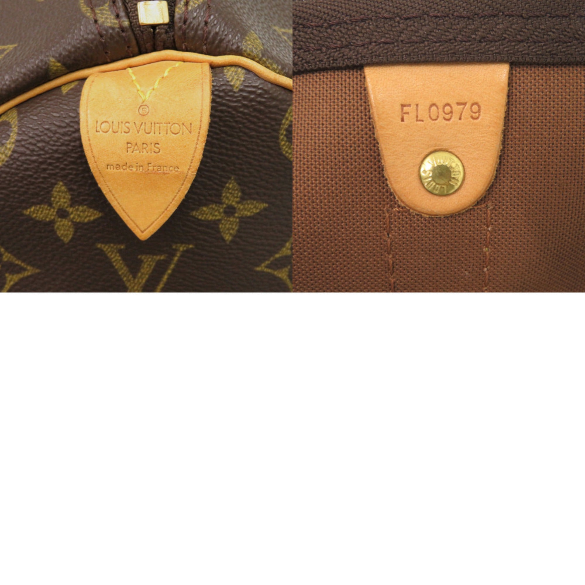 Louis Vuitton Brown Monogram Monogram Boston Bag