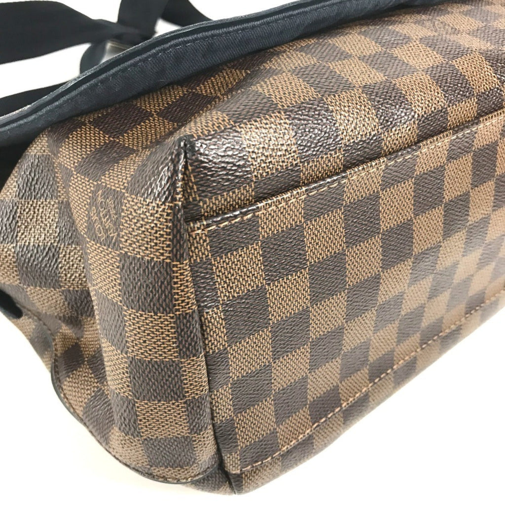 Louis Vuitton Brown Navy Damier Canvas Messenger Bag Shoulder Bag